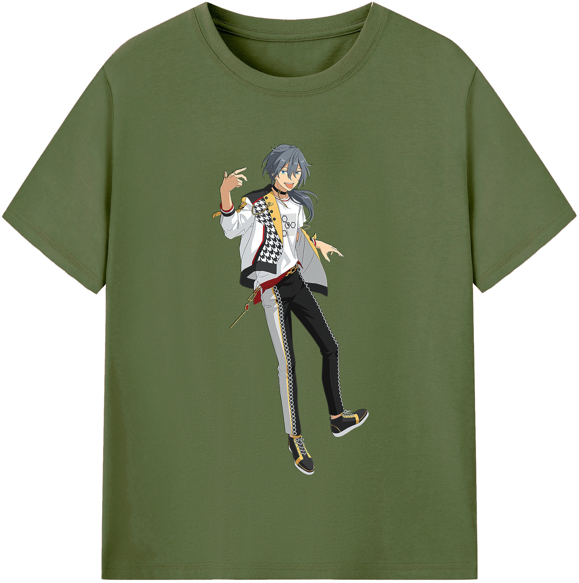 （画像用） あんさんぶるスターズ! Ensemble Stars 綿100％半袖Tシャツ（フロントプリント）